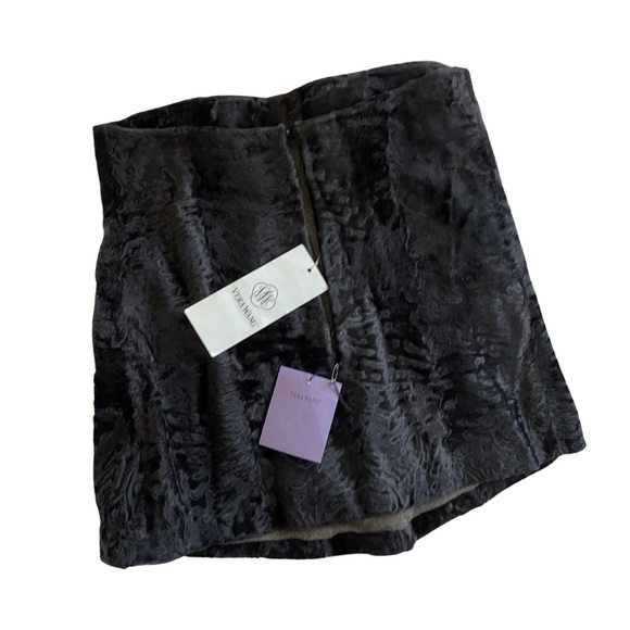 ******SOLD****** Vintage 90s Vera Wang Broadtail Top - Picture 4 of 8